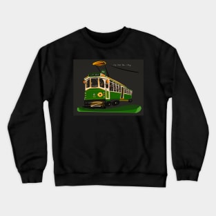 35 City Circle Tram Crewneck Sweatshirt